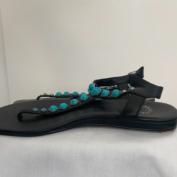 Yellow Box sandals - Picture 2 of 3